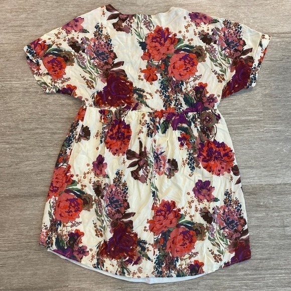 Andrée By Unit Fall Floral Knee Length Dress Size Small - Picture 5 of 5